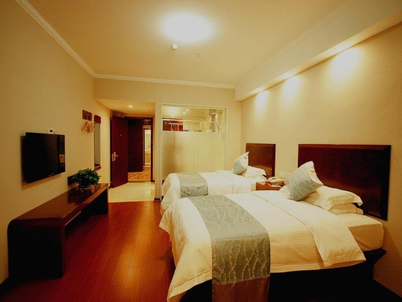 Greentree Inn Jiangxi Jindezhen People Square Jindin Business Hotel Jingdezhen Exteriör bild