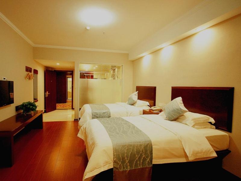 Greentree Inn Jiangxi Jindezhen People Square Jindin Business Hotel Jingdezhen Exteriör bild