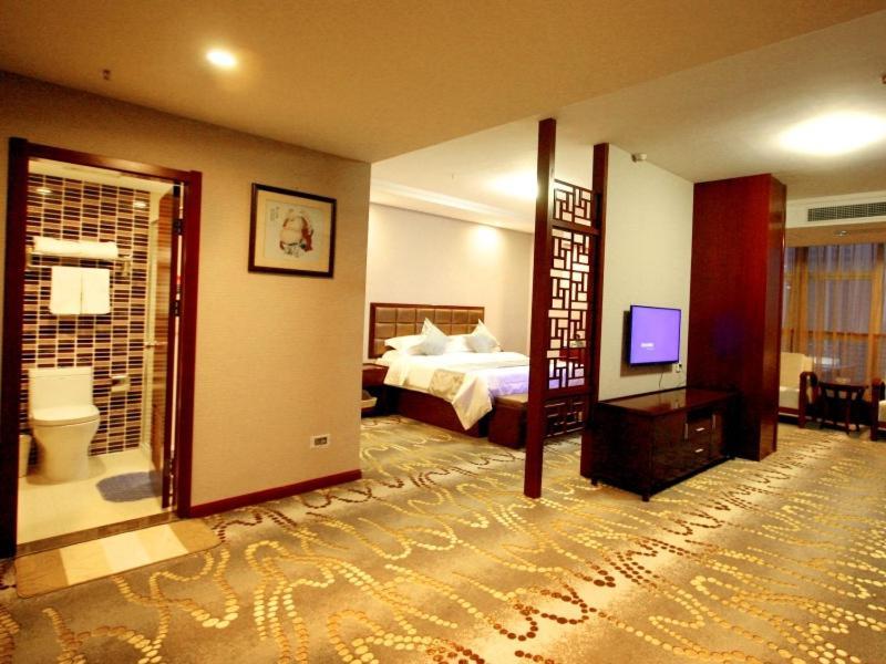 Greentree Inn Jiangxi Jindezhen People Square Jindin Business Hotel Jingdezhen Exteriör bild