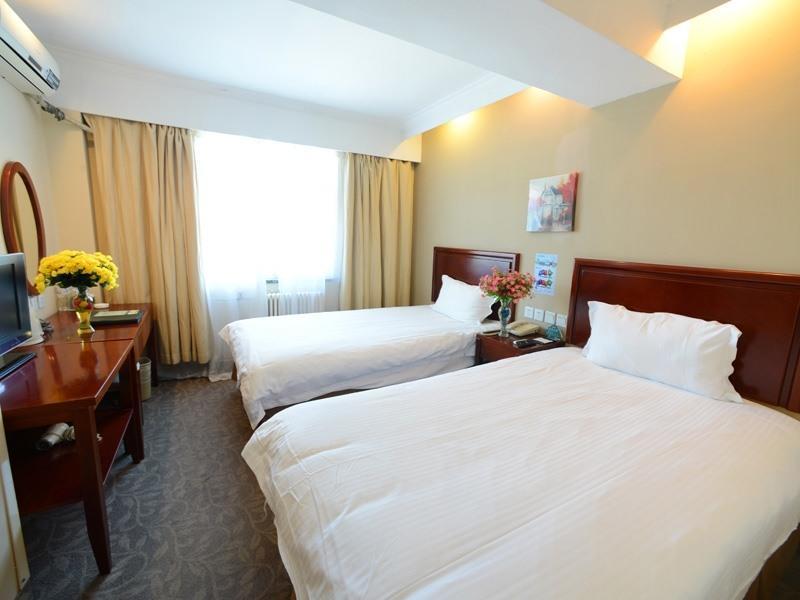 Greentree Inn Jiangxi Jindezhen People Square Jindin Business Hotel Jingdezhen Exteriör bild