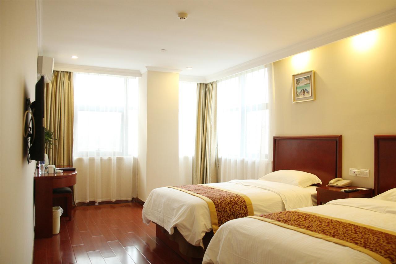 Greentree Inn Jiangxi Jindezhen People Square Jindin Business Hotel Jingdezhen Exteriör bild