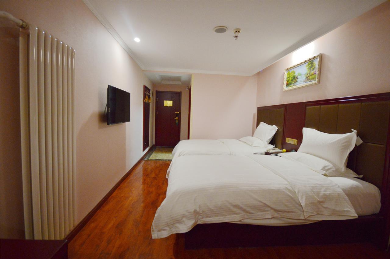 Greentree Inn Jiangxi Jindezhen People Square Jindin Business Hotel Jingdezhen Exteriör bild