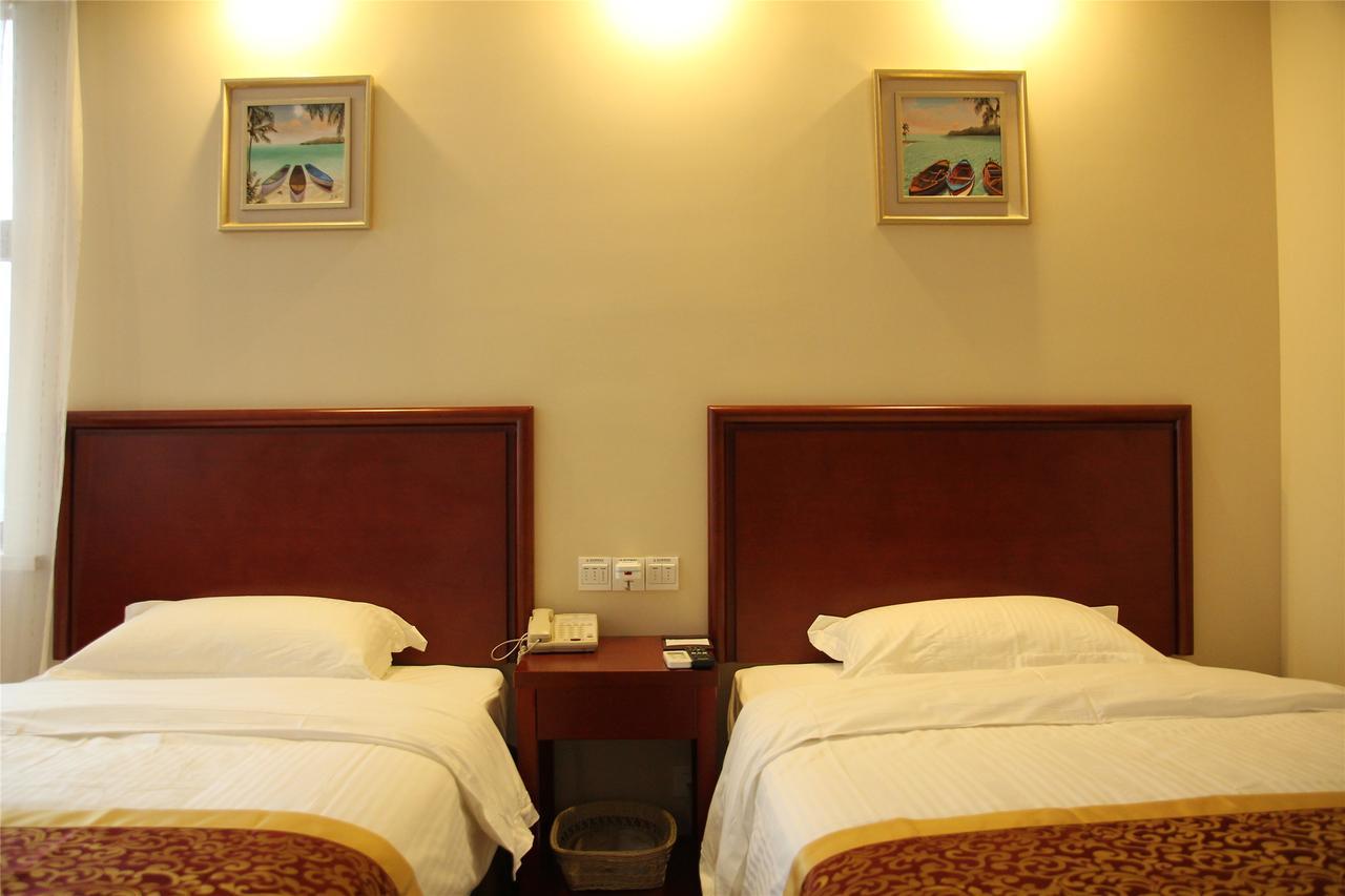 Greentree Inn Jiangxi Jindezhen People Square Jindin Business Hotel Jingdezhen Exteriör bild