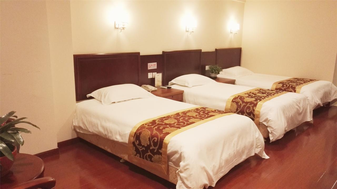 Greentree Inn Jiangxi Jindezhen People Square Jindin Business Hotel Jingdezhen Exteriör bild