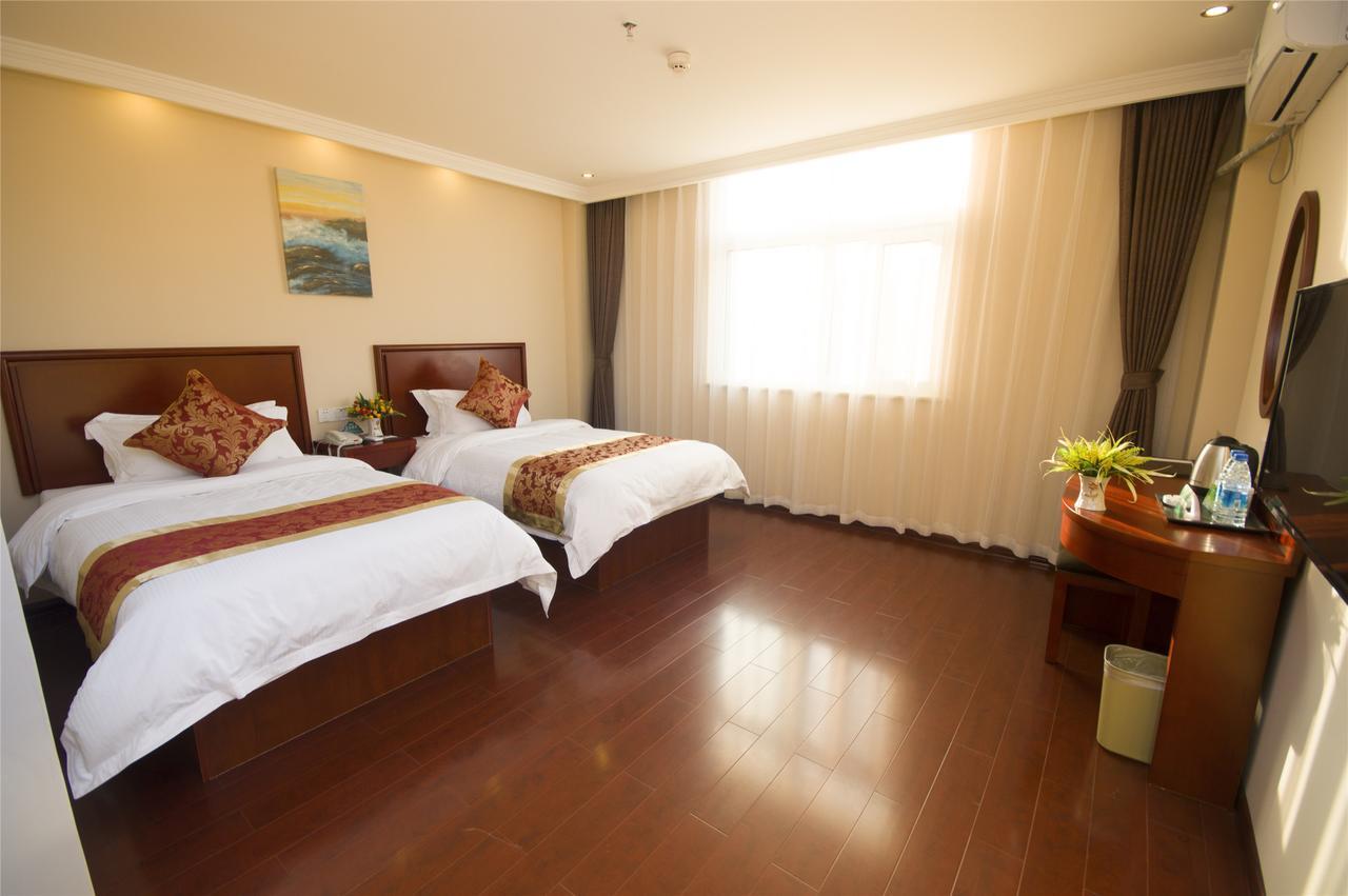 Greentree Inn Jiangxi Jindezhen People Square Jindin Business Hotel Jingdezhen Exteriör bild