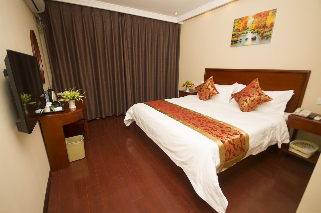 Greentree Inn Jiangxi Jindezhen People Square Jindin Business Hotel Jingdezhen Exteriör bild