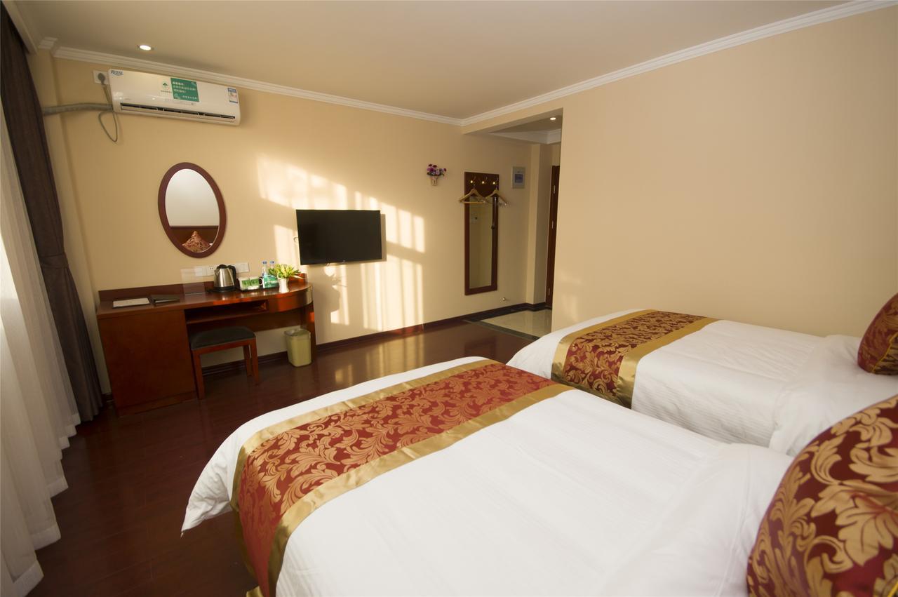 Greentree Inn Jiangxi Jindezhen People Square Jindin Business Hotel Jingdezhen Exteriör bild